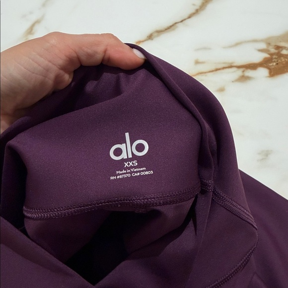 Alo yoga High-Waist Plum Leggings XXS - Picture 5 of 5